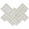 Ackland Artemis Solara Regal Geometric 10 in. x 13 in. Mixed Stone Metal Blend Mosaic Floor/Wall Tile, 10PK AKM-SM-ARSORE10X14GEX-CA - alternate 2